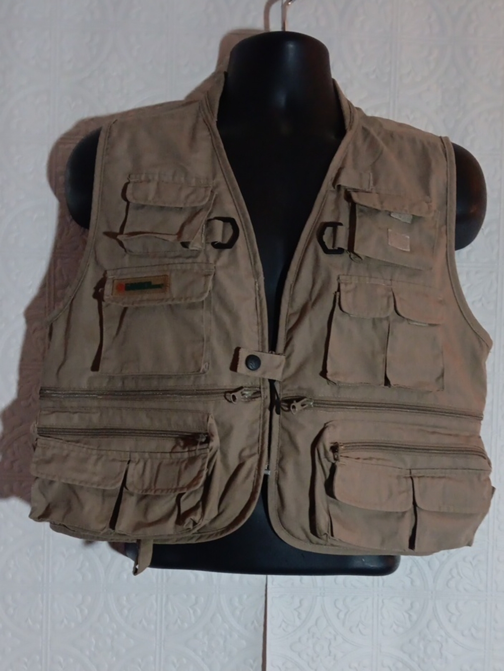 Gander Mountain Khaki Multi-Pocket Outdoor Vest